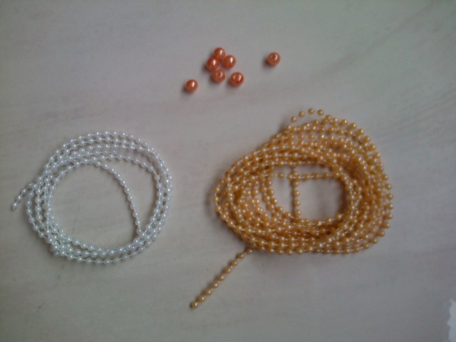 beads and pearl